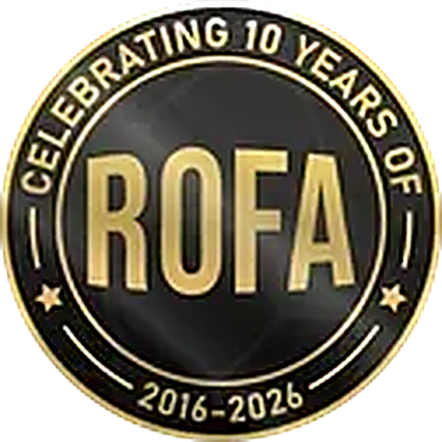 Logo ROFA, 10 anos